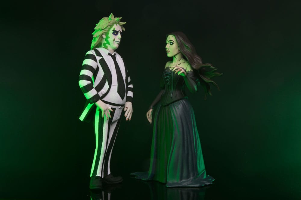 NECA Beetlejuice Beetlejuice Toony Terrors Actionfiguren 2er-Pack Beetlejuice & Delores 15 cm