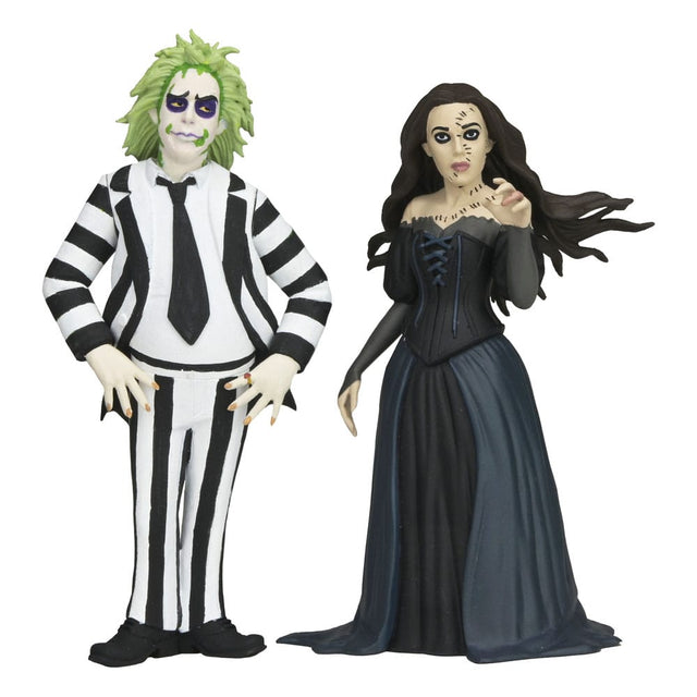 NECA Beetlejuice Beetlejuice Toony Terrors Actionfiguren 2er-Pack Beetlejuice & Delores 15 cm