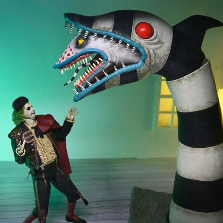NECA Beetlejuice Beetlejuice Ultimate ’Matador’ Beetlejuice and Sandworm 2 Pack Actionfiguren