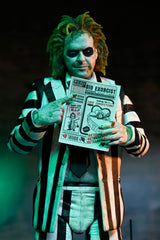 NECA Beetlejuice Beetlejuice Ultimate Striped Suit Actionfigur