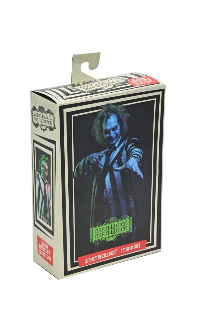 NECA Beetlejuice Beetlejuice Ultimate Striped Suit Actionfigur