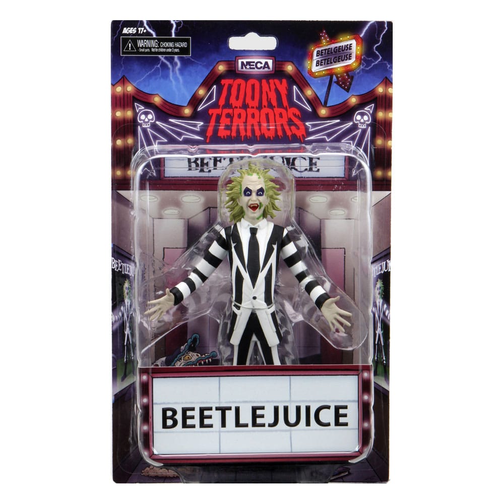 NECA Beetlejuice Toony Terrors Beetlejuice Actionfigur
