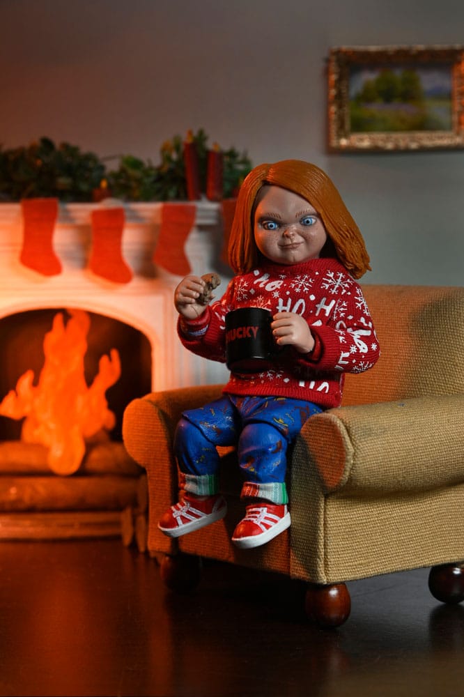 NECA Chucky Die Mörderpuppe Ultimate Chucky (Holiday Edition) Actionfigur