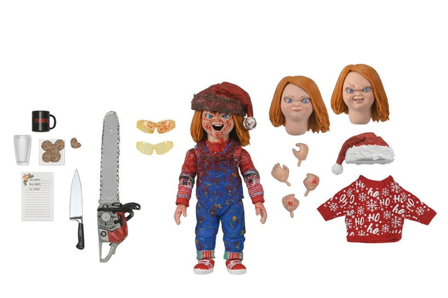 NECA Chucky Die Mörderpuppe Ultimate Chucky (Holiday Edition) Actionfigur