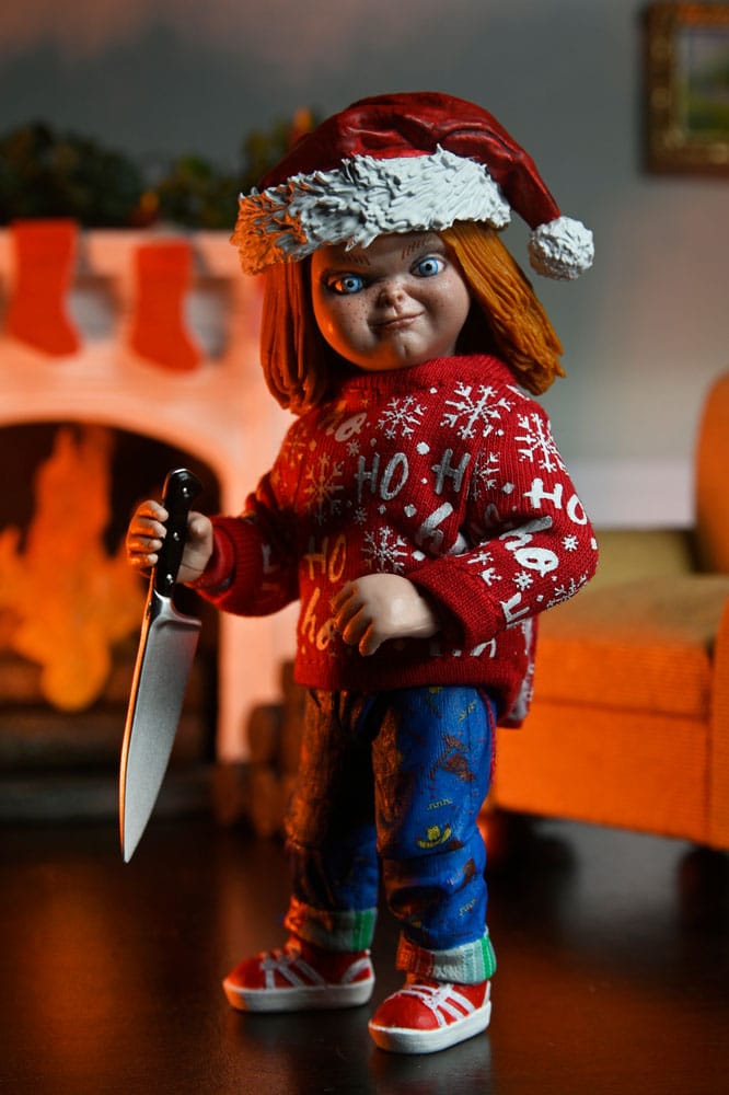 NECA Chucky Die Mörderpuppe Ultimate Chucky (Holiday Edition) Actionfigur