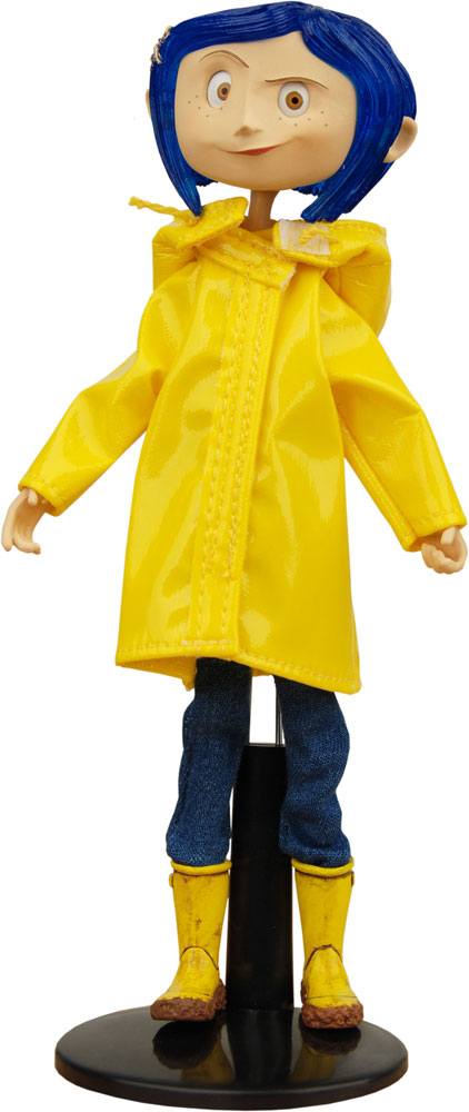 NECA Coraline Raincoats & Boots Biegefigur