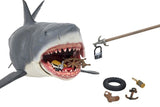 NECA Der weiße Hai The Game of Jaws 50th Anniversary 38 cm Head to Tail Actionfigur