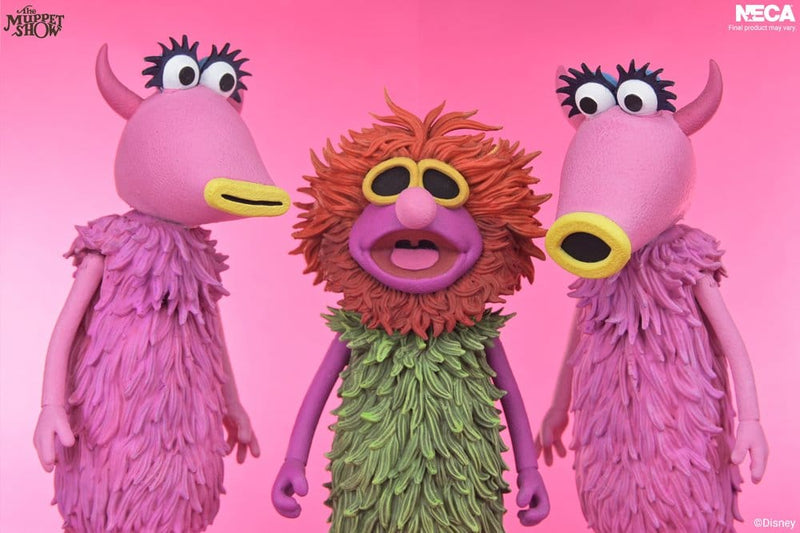 NECA Die Muppet Show Ultimate Mahna Mahna And The Snowths 3er-Pack Actionfiguren