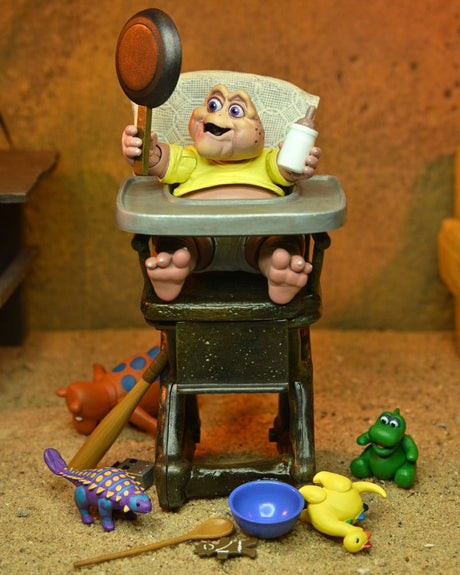 NECA Dinosaurs Ultimate Baby Sinclair Actionfigur 18 cm - Leicht beschädigte Verpackung