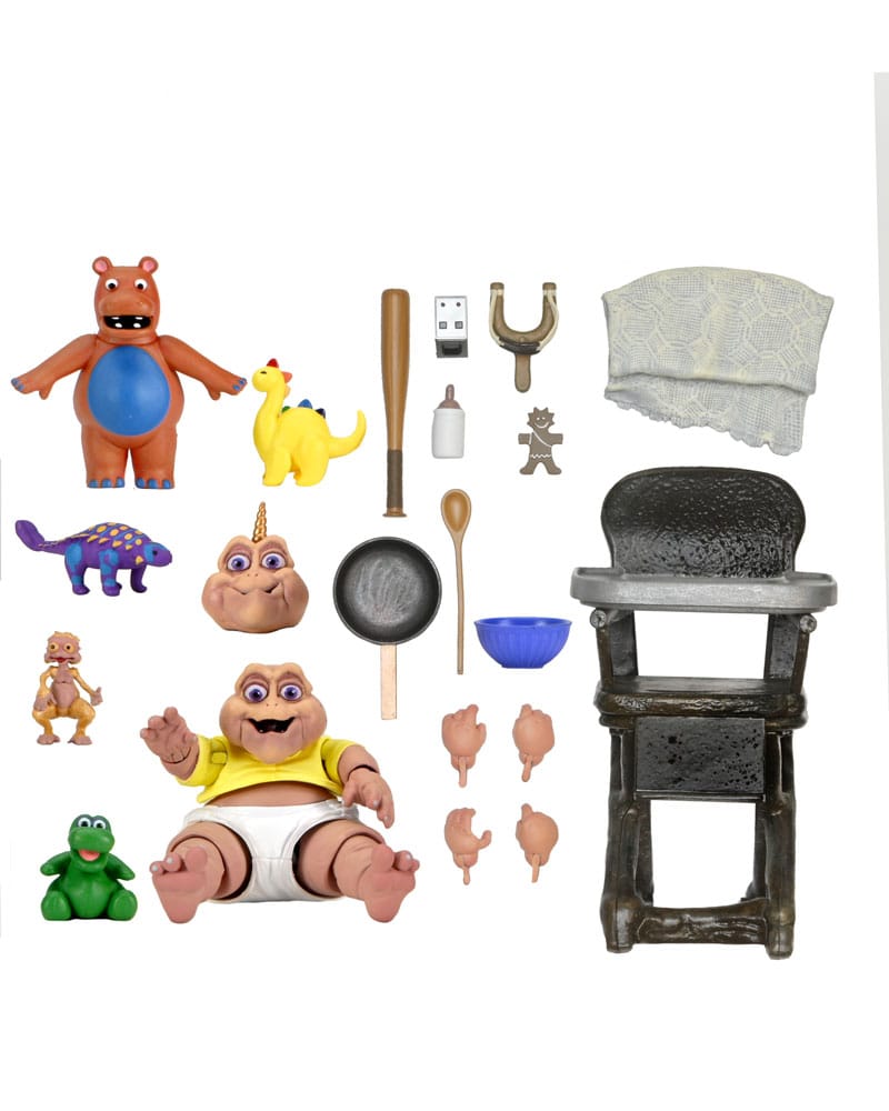 NECA Dinosaurs Ultimate Baby Sinclair Actionfigur 18 cm - Leicht beschädigte Verpackung