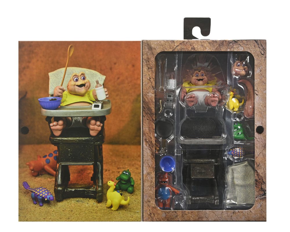 NECA Dinosaurs Ultimate Baby Sinclair Actionfigur 18 cm - Leicht beschädigte Verpackung