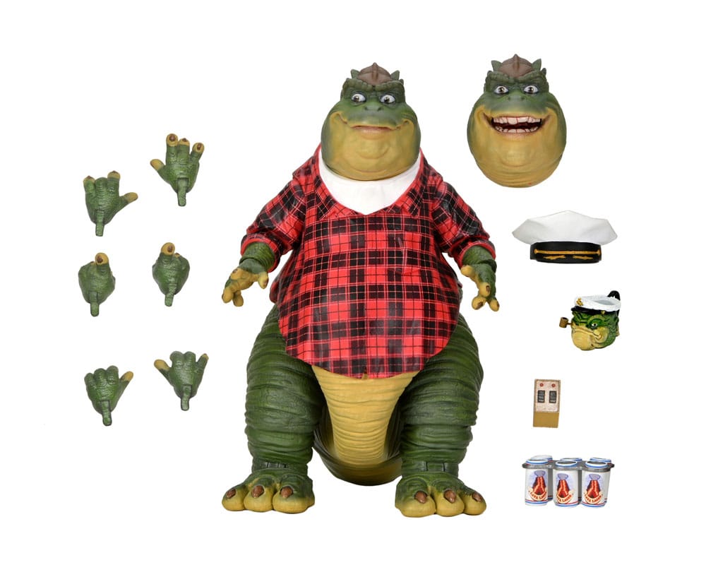 NECA Dinosaurs Ultimate Earl Sinclair Actionfigur 18 cm