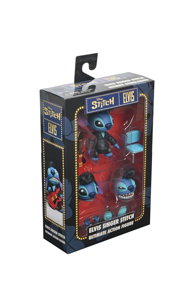 NECA Disney Lilo & Stitch Elvis Stitch Ultimate Singer Actionfigur