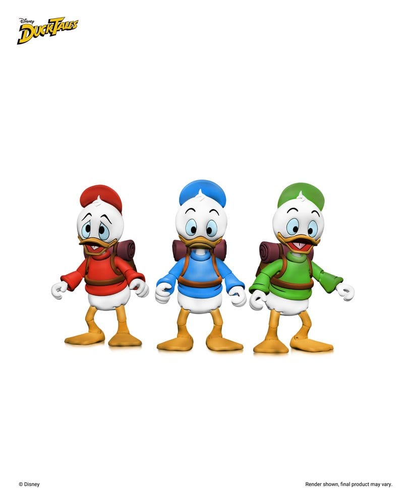 NECA DuckTale Ultimate Huey Dewey und Louie 3er-Pack Actionfiguren