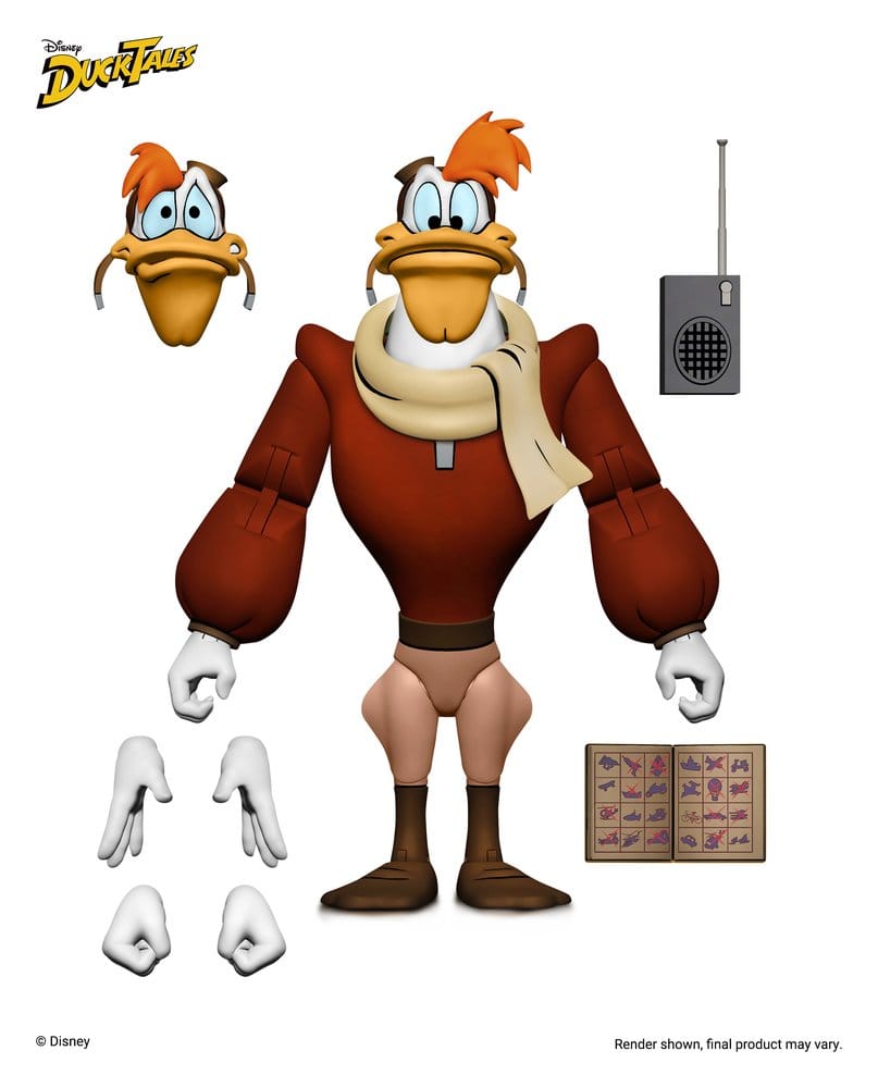 NECA DuckTales Ultimate Launchpad McQuack Actionfigur