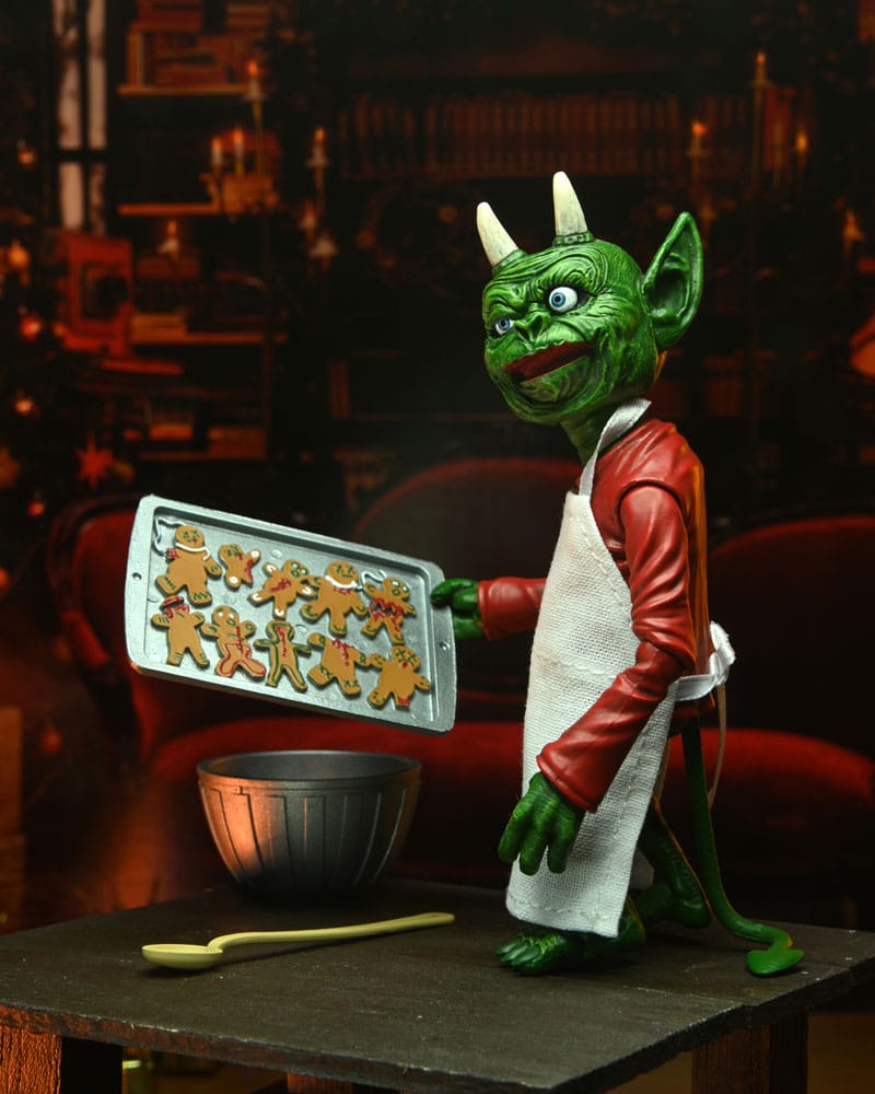 NECA Elvira Mistress of the Dark Very Scary Xmas Clothed Actionfigur