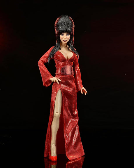 NECA Elvira ’Red Fright and Boo’ Clothed Actionfigur