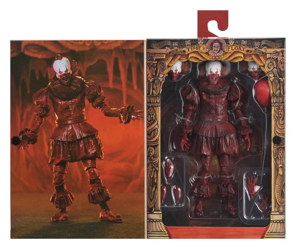 NECA Es Welcome To Derry Ultimate Blood Pennywise Actionfigur
