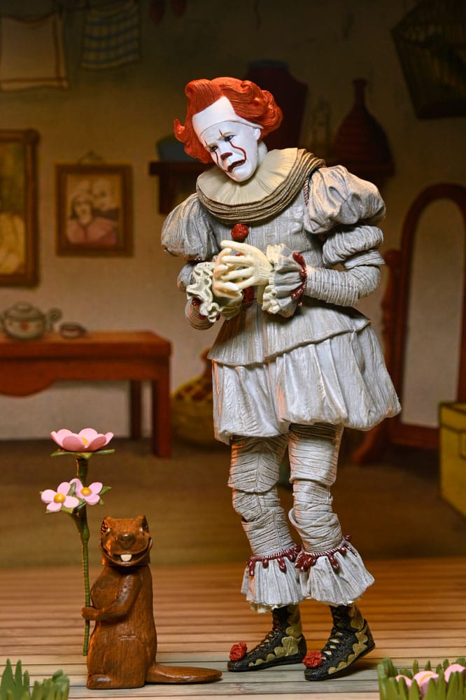 NECA Es Welcome To Derry Ultimate Bob Gray As Pennywise Actionfigur