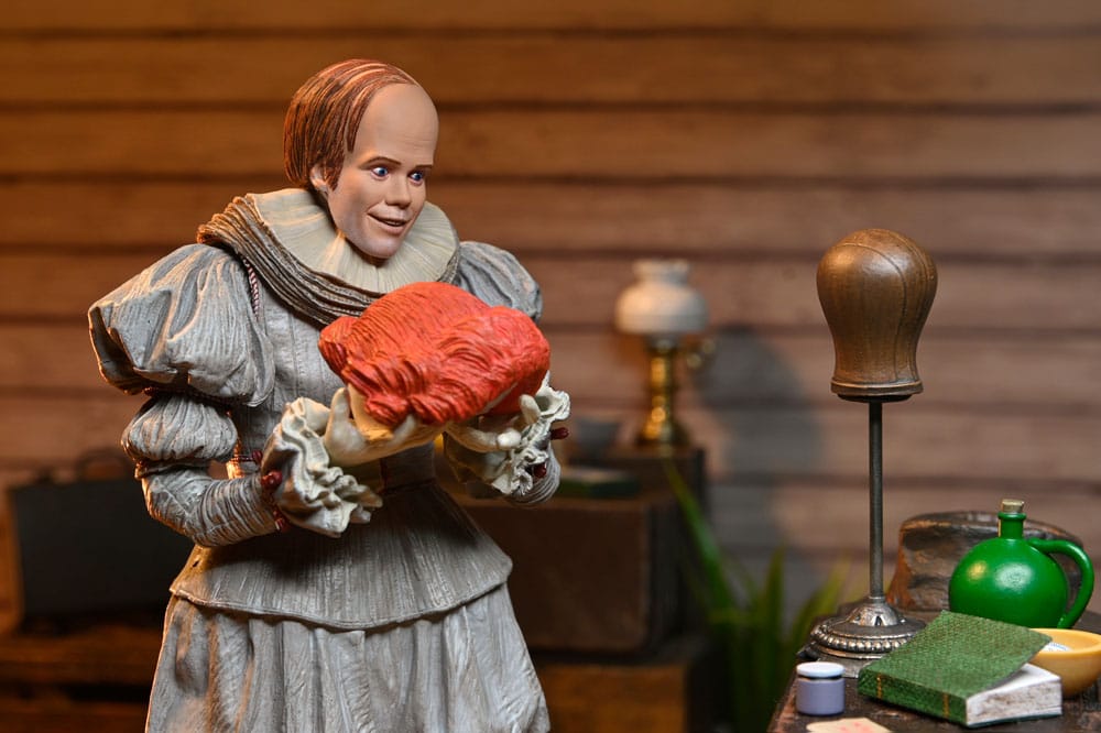 NECA Es Welcome To Derry Ultimate Bob Gray As Pennywise Actionfigur