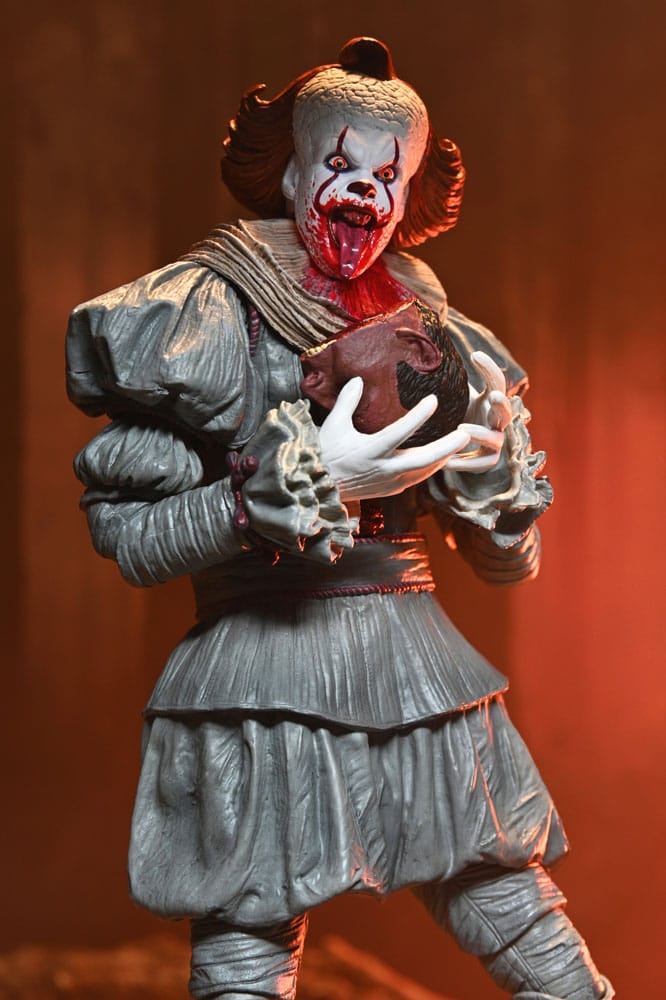 NECA Es Welcome To Derry Ultimate Pennywise Actionfigur