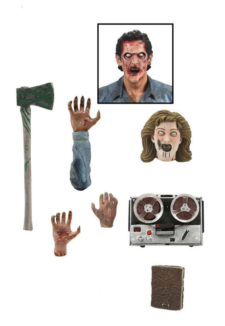 NECA Evil Dead 2 Ultimate Ash Dead by Dawn Actionfigur