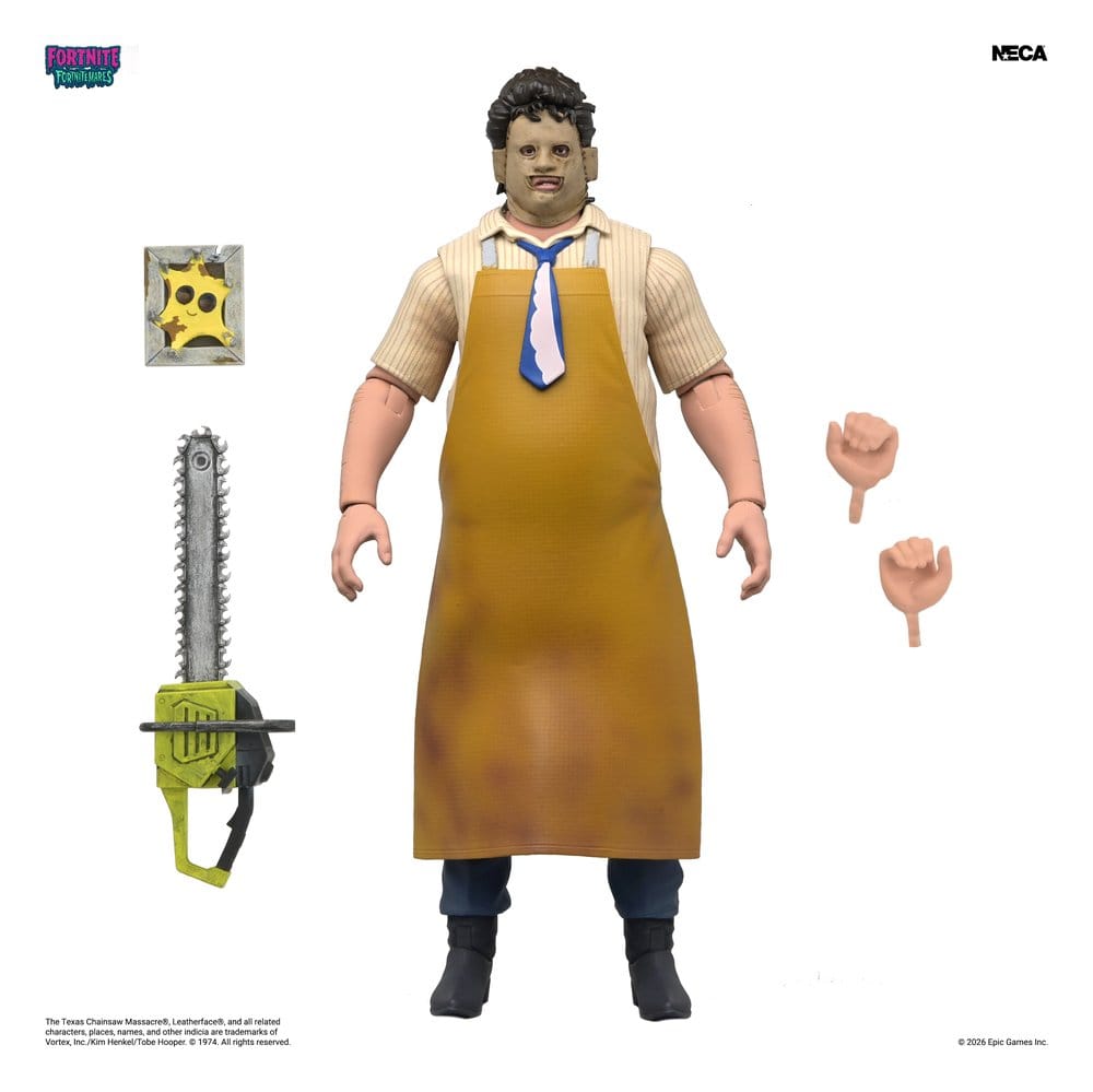 NECA Fortnite/Texas Chainsaw Massacre Fortnitemares Leatherface Actionfigur