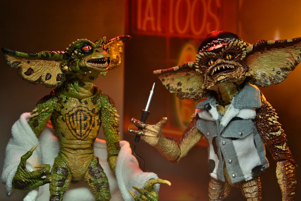 NECA Gremlins 2 - Tattoo Gremlins Doppelpack Actionfiguren