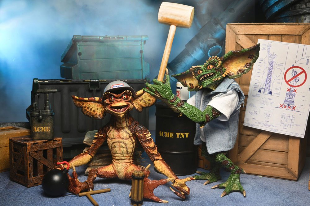 NECA Gremlins 2 Ultimate Demolition Gremlins 2er Pack Actionfiguren