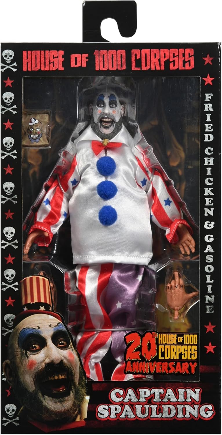 NECA Haus der 1000 Leichen Captain Spaulding Clothed Actionfigur