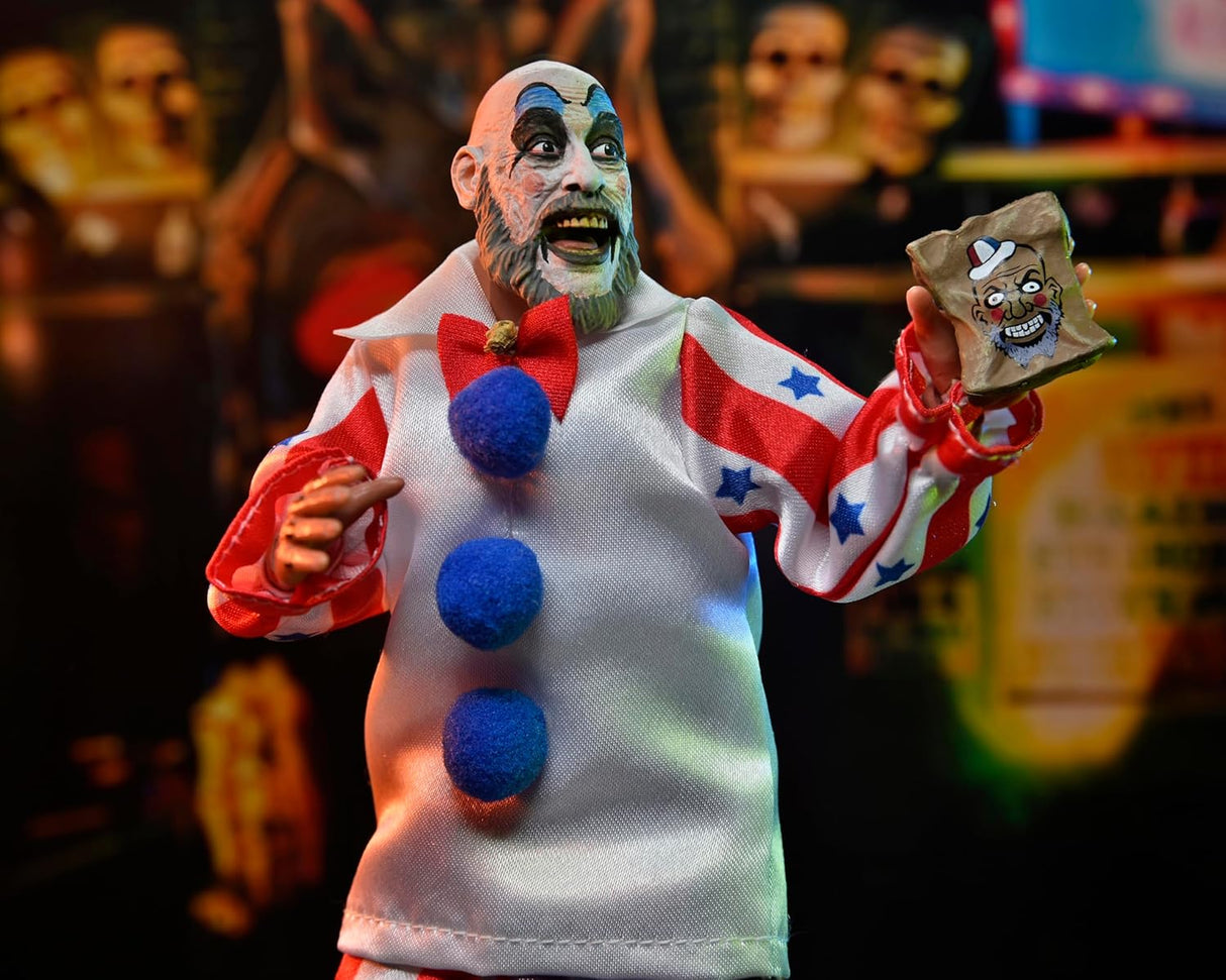NECA Haus der 1000 Leichen Captain Spaulding Clothed Actionfigur