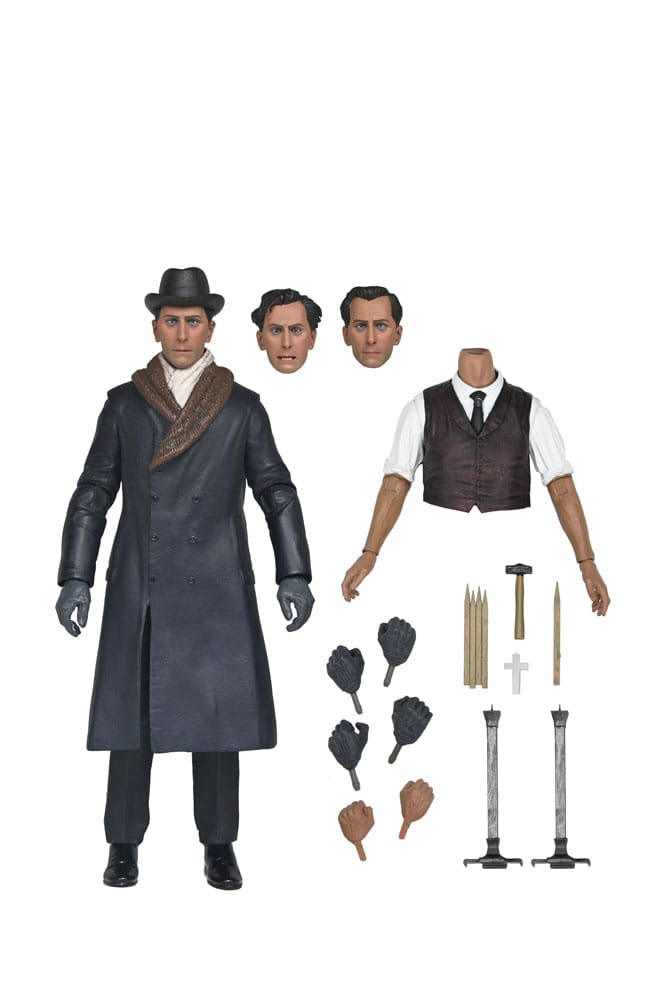 NECA Horror of Dracula 1958 Hammer Films Ultimate Actionfigur Van Helsing Actionfigur