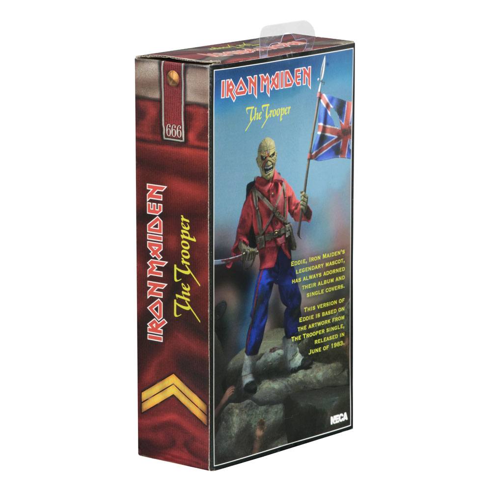 NECA Iron Maiden Clothed Figur Iron Maiden Trooper 20 cm