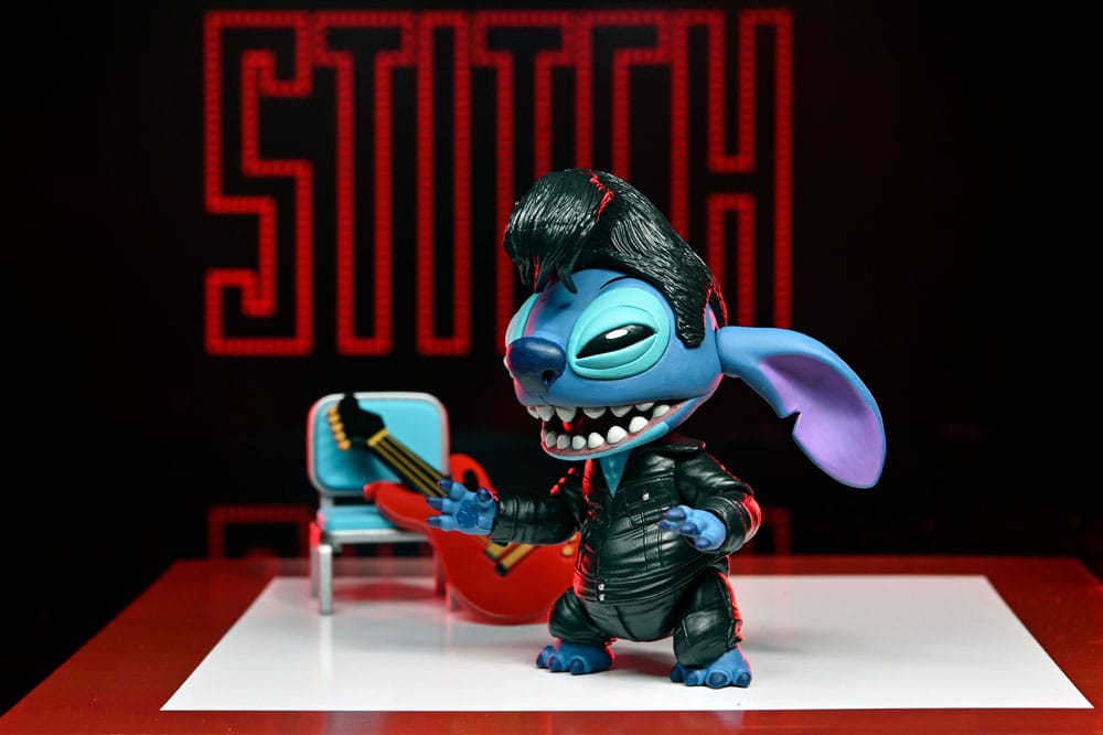 NECA Lilo & Stitch Ultimate Singer Elvis Stitch Actionfigur