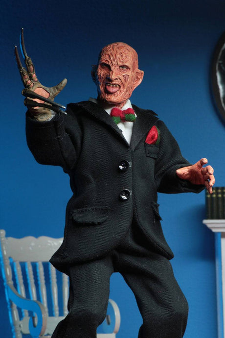 NECA Nightmare on Elm Street 3 Tuxedo Freddy Retro Actionfigur