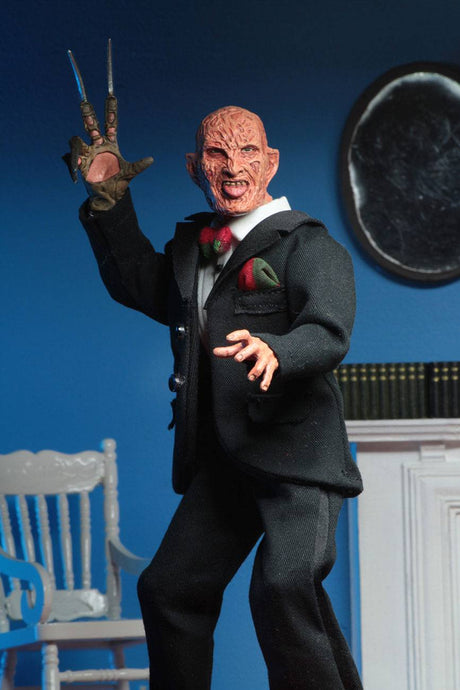 NECA Nightmare on Elm Street 3 Tuxedo Freddy Retro Actionfigur