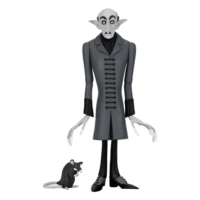 NECA Nosferatu Toony Terrors Count Orlok Silver Screen Edition Actionfigur