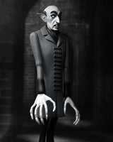 NECA Nosferatu Toony Terrors Count Orlok Silver Screen Edition Actionfigur