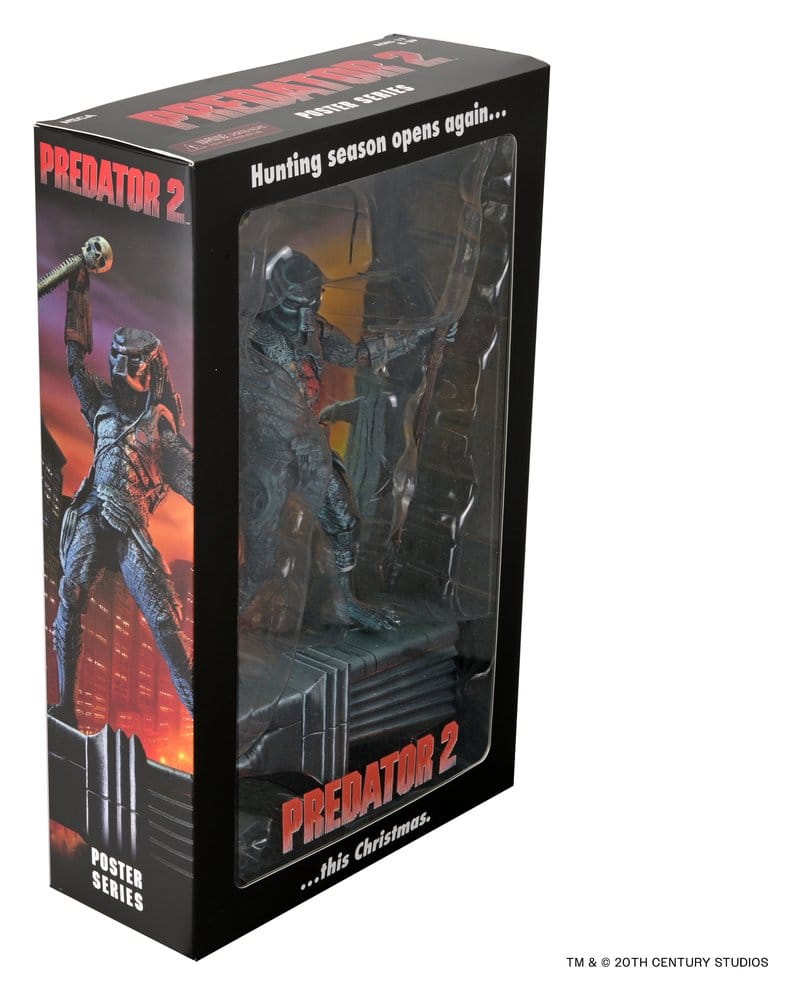 NECA Predator 2 City Hunter Poster Series Actionfigur
