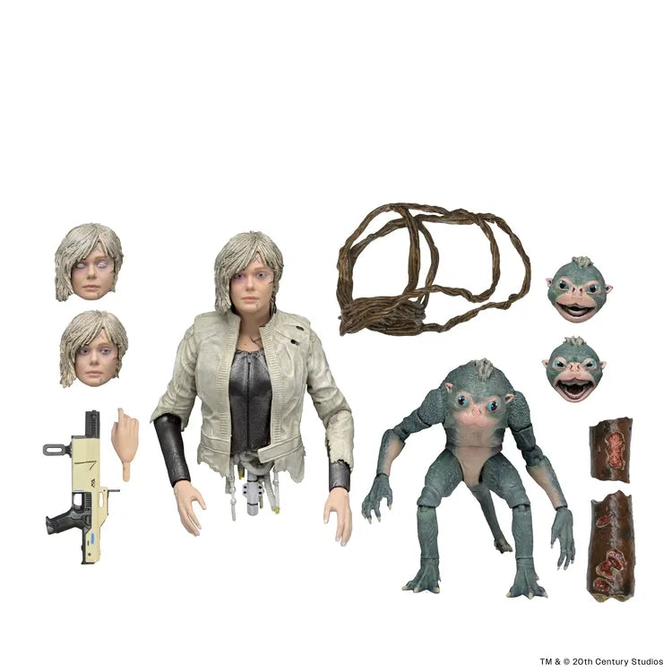 NECA Predator Badlands Ultimate Thia & Bud Actionfigur