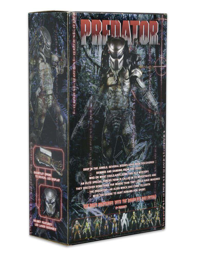 NECA Predator Jungle Hunter with LED Lights 1/4 Actionfigur