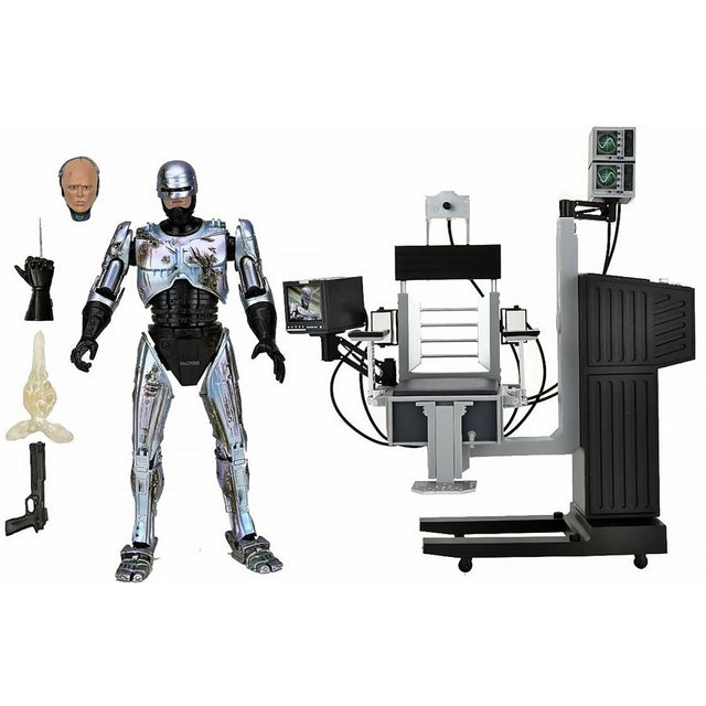 NECA Robocop - Ultimate RoboCop with Chair Battle Damaged Actionfigur
