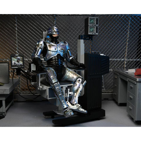 NECA Robocop - Ultimate RoboCop with Chair Battle Damaged Actionfigur
