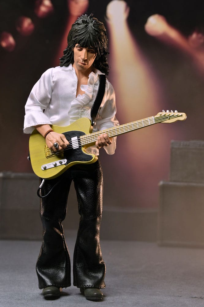 NECA Rolling Stones Keith Richards (1975) Clothed Actionfigur