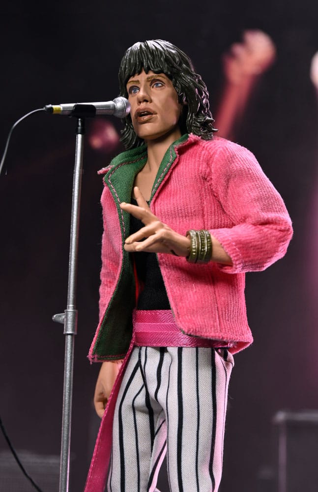 NECA Rolling Stones Mick Jagger (1975) Clothed Actionfigur
