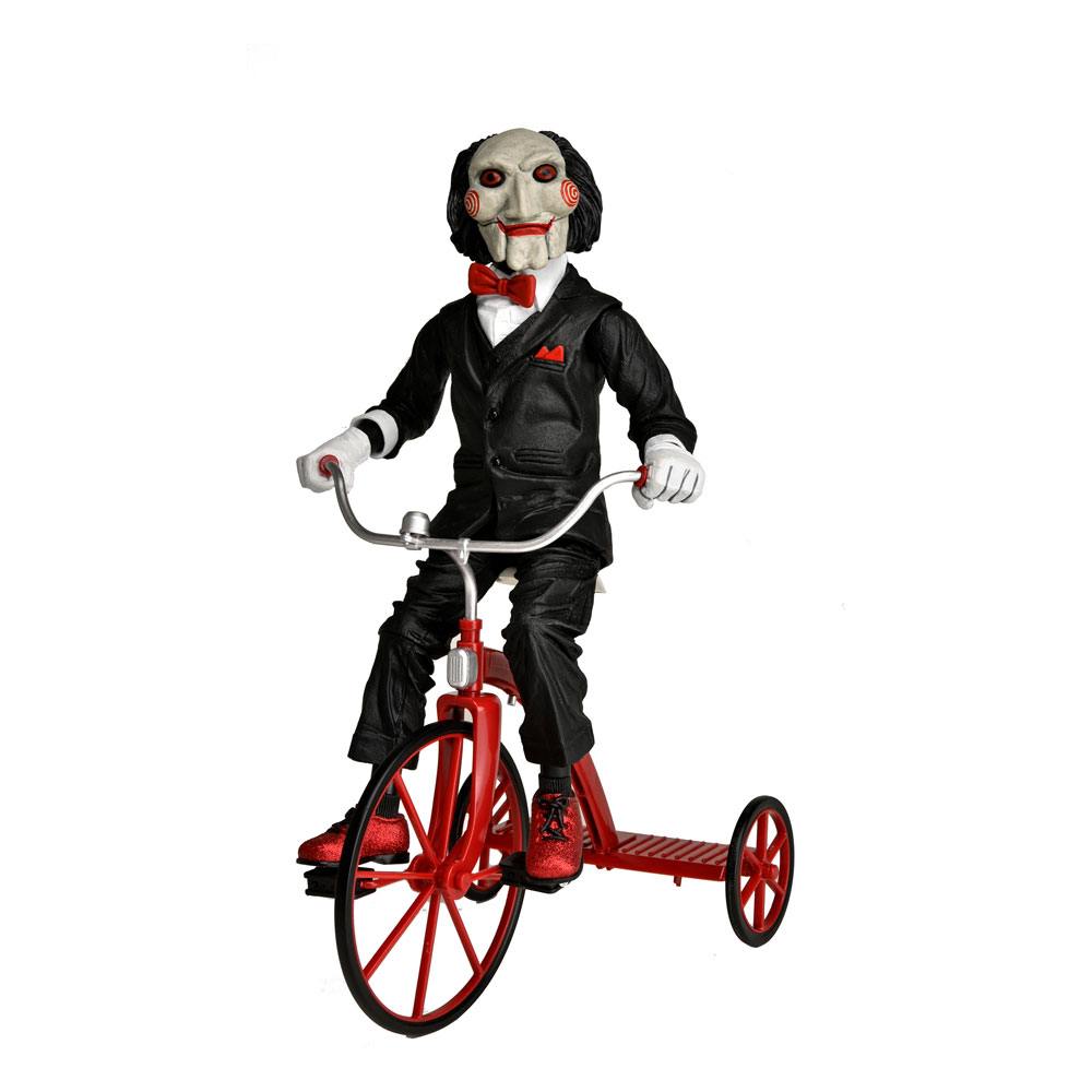 NECA Saw Billy mit Dreirad Actionfigur