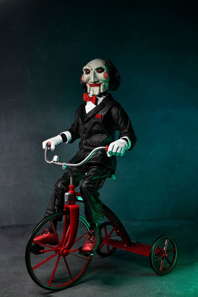 NECA Saw Billy mit Dreirad Actionfigur