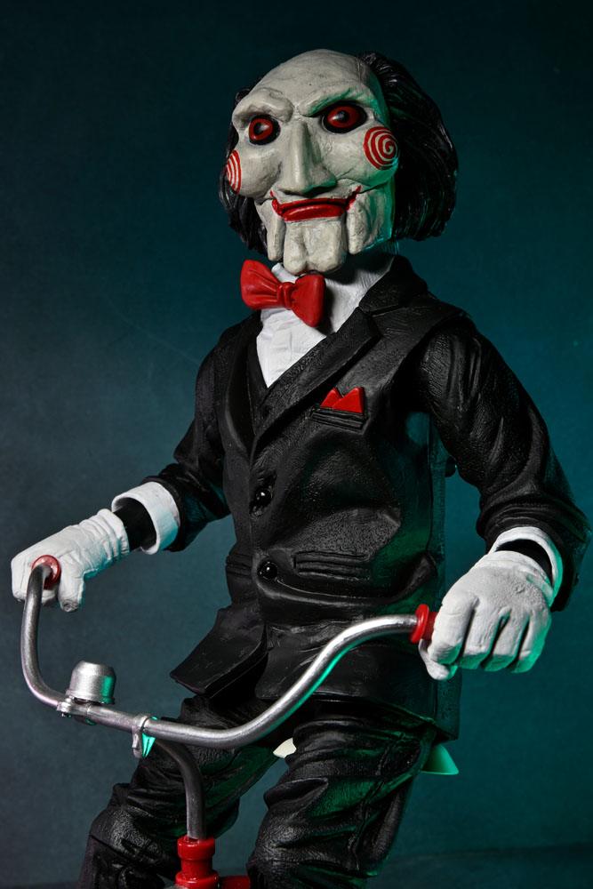 NECA Saw Billy mit Dreirad Actionfigur