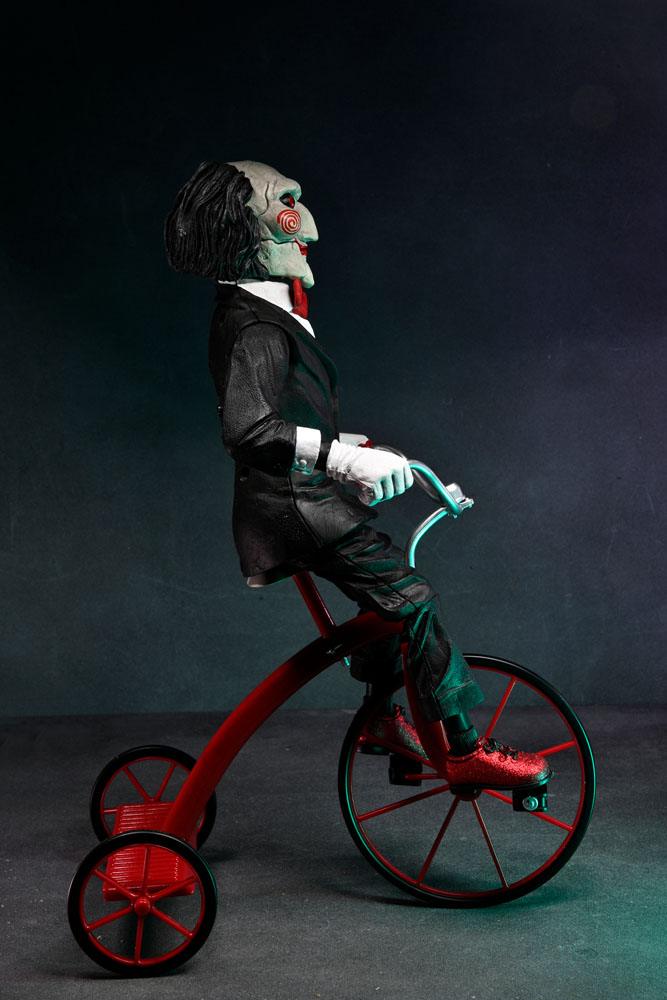 NECA Saw Billy mit Dreirad Actionfigur
