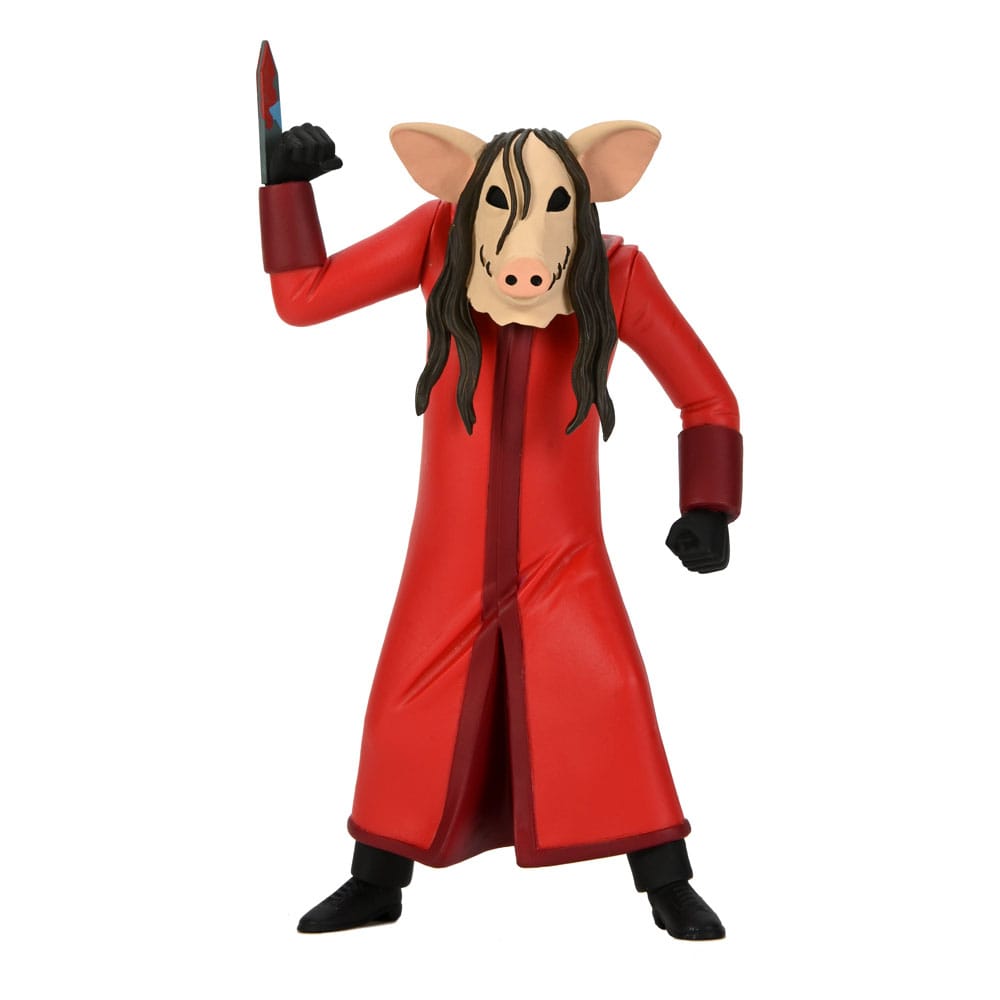 NECA Saw Toony Terrors Jigsaw Killer (Red Robe) Actionfigur